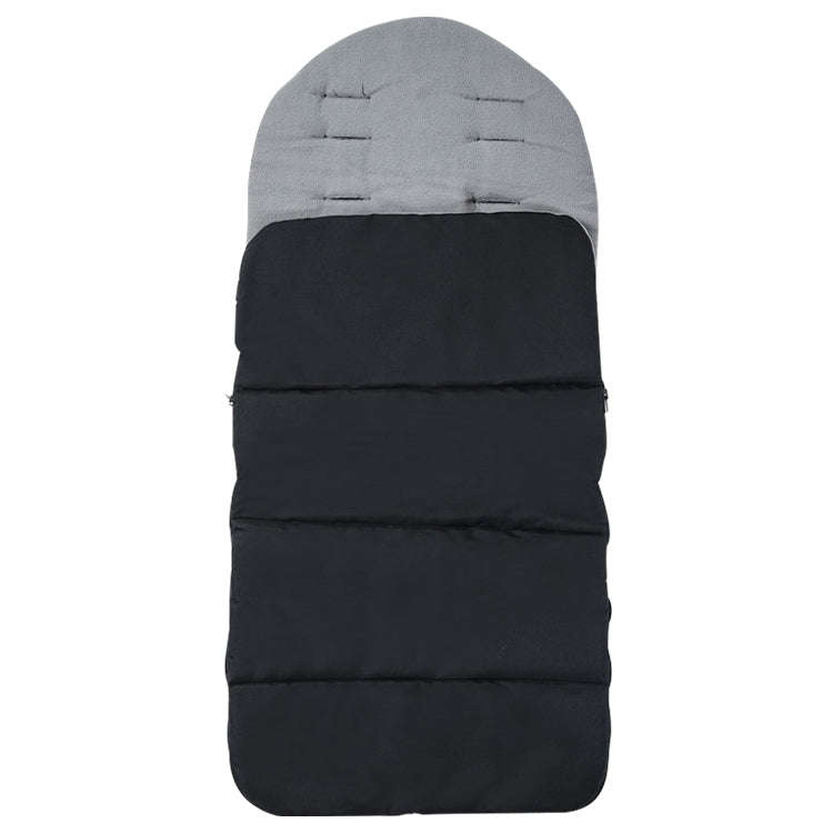 Winter and Autumn Baby Stroller Sleeping Bag Waterproof Stroller Foot Cover(Gray)