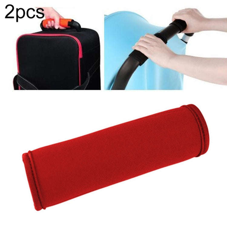 2 PCS Comfortable Neoprene Luggage Handle Wrap Grip Baby Universal Stroller Grip Protective Cover...