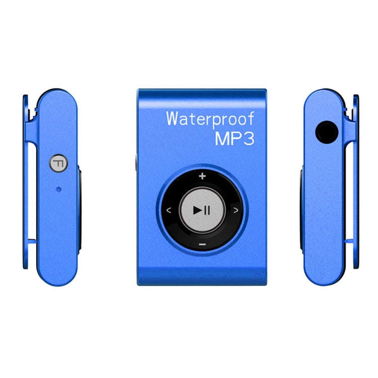 C26 IPX8 Waterproof Swimming Diving Sports MP3 Music Player with Clip & Earphone, Support FM, Mem...