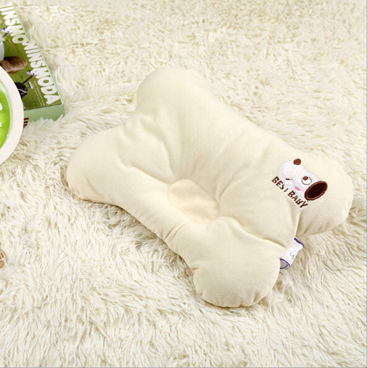Four Seasons Cervical Protection Anti-head Stereotype Baby Pillow(Yellow)