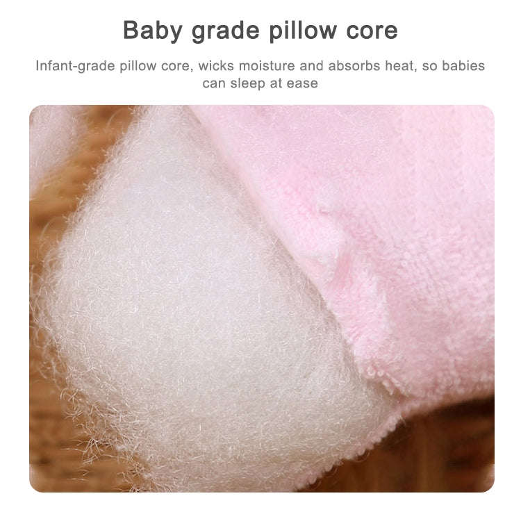 Baby Breathable Elephant Neck Cervical Pillow Anti-head Correction Head Shape Pillow(Blue)