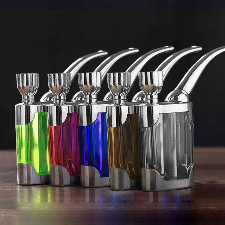 2 PCS Mini Filter Dual-use Hookah Pipe(Agate Green)