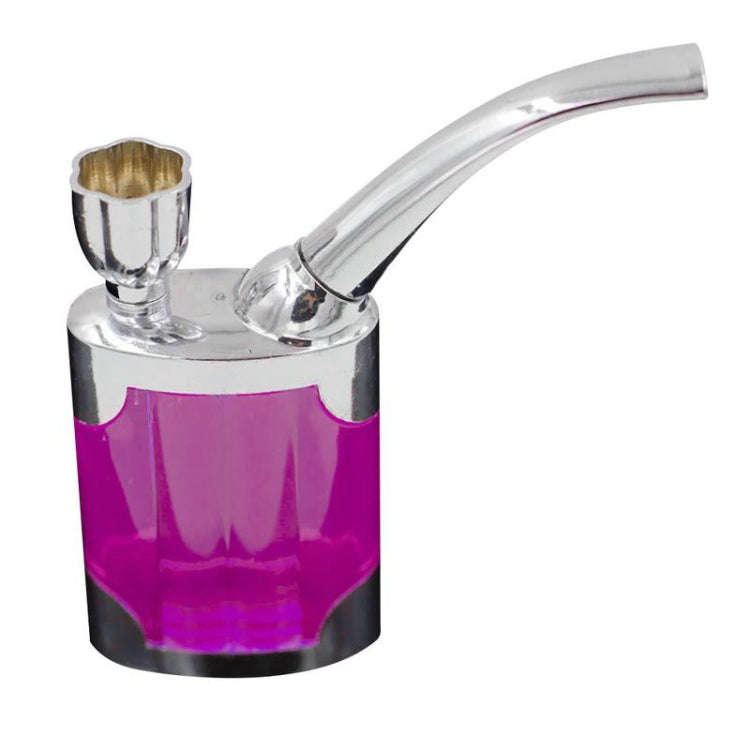 2 PCS Mini Filter Dual-use Hookah Pipe(Diamond Red)
