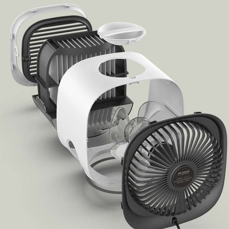 Mini Multifunctional Humidification Aromatherapy Fan Portable Office Home Desktop Air Conditioner...