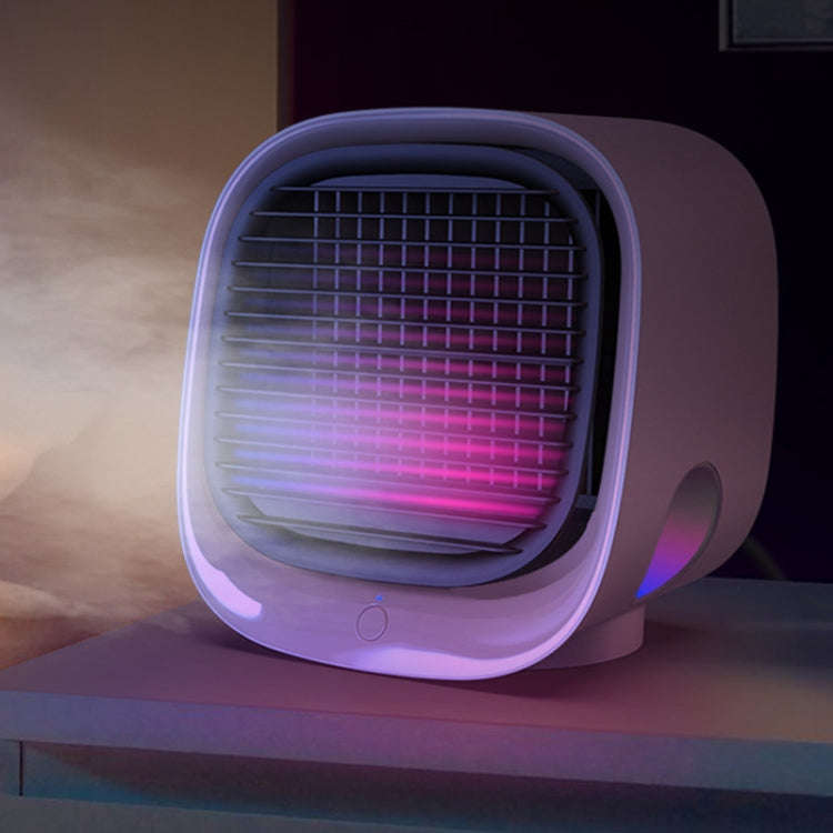 Mini Multifunctional Humidification Aromatherapy Fan Portable Office Home Desktop Air Conditioner...
