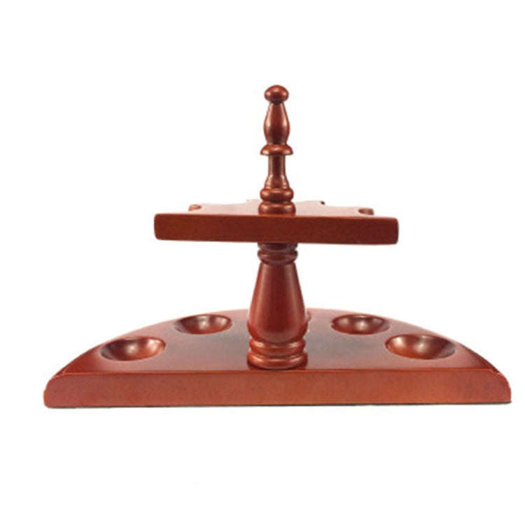 Rosewood Semi-circular Removable Five-seat Pipe Holder