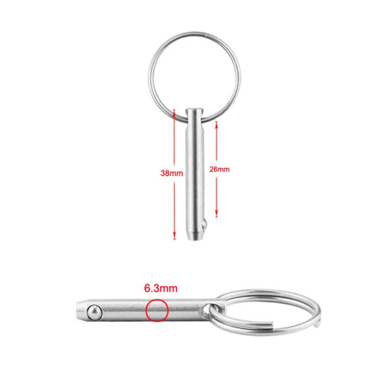 Boat Accessories 316 Stainless Steel Ball Pin Quick Release And Quick Release Safety Pin Spring S...