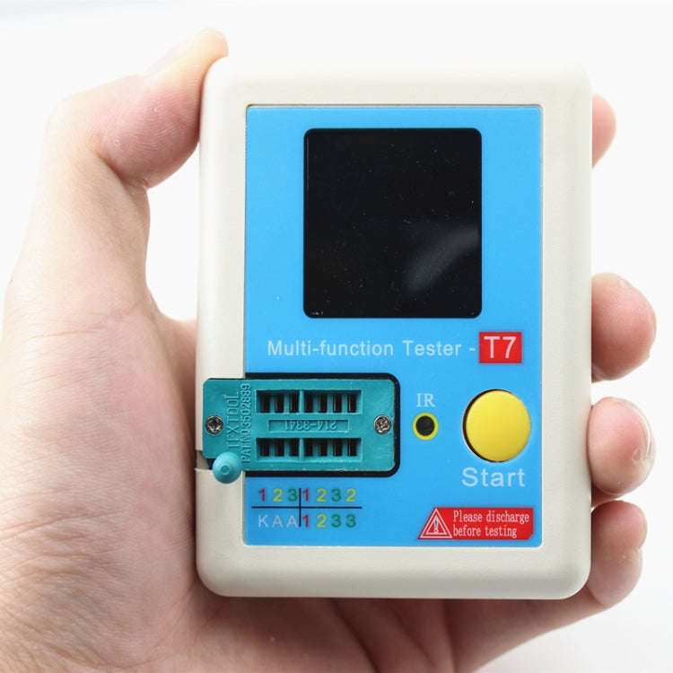 CR-T7 3.5 inch Colorful Display Multi-functional TFT Backlight Transistor Tester for Diode Triode...