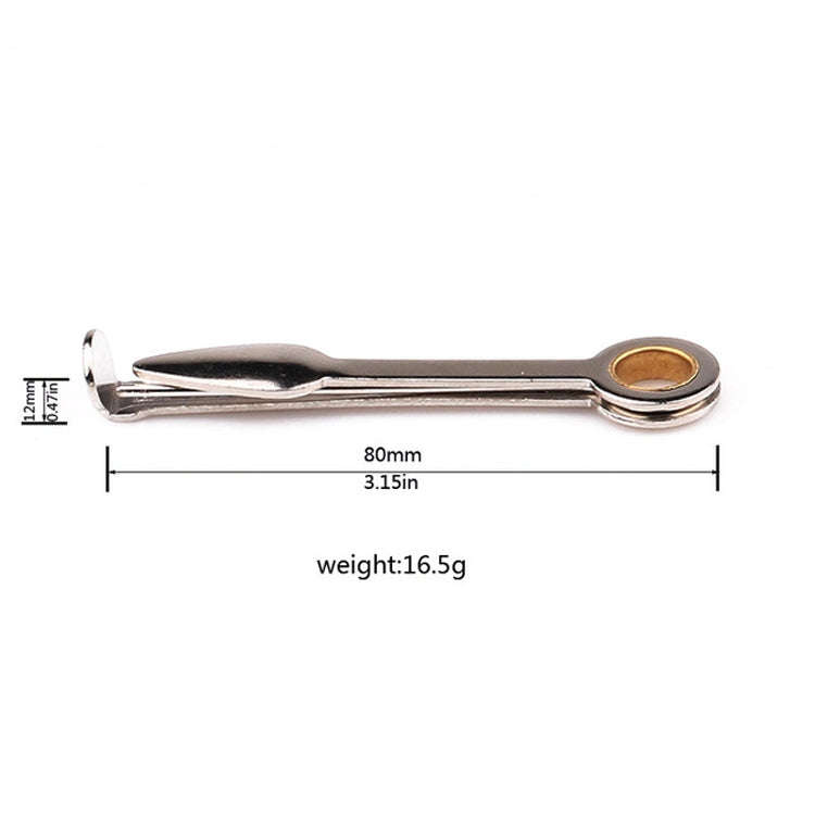 2 PCS Multifunctional 3in1 Stainless Steel Smoking Tobacco Pipe Cleaner Cleaning Tool Smoking Acc...