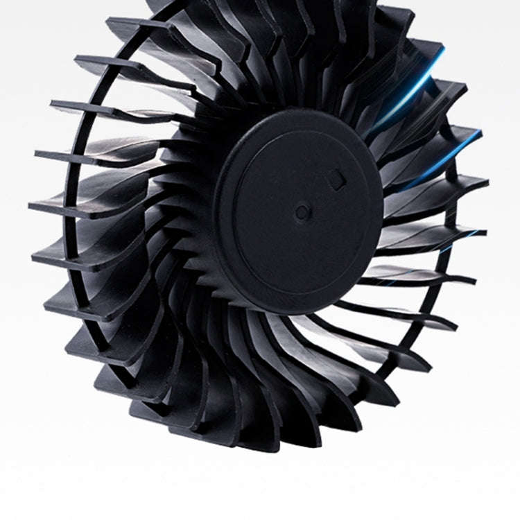 Portable Mini Usb Charging Camera Fan Hanging Neck Small Fan(Black)