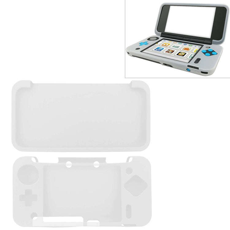 Host Silicone Protective Case for NEW 2DSLL(White)