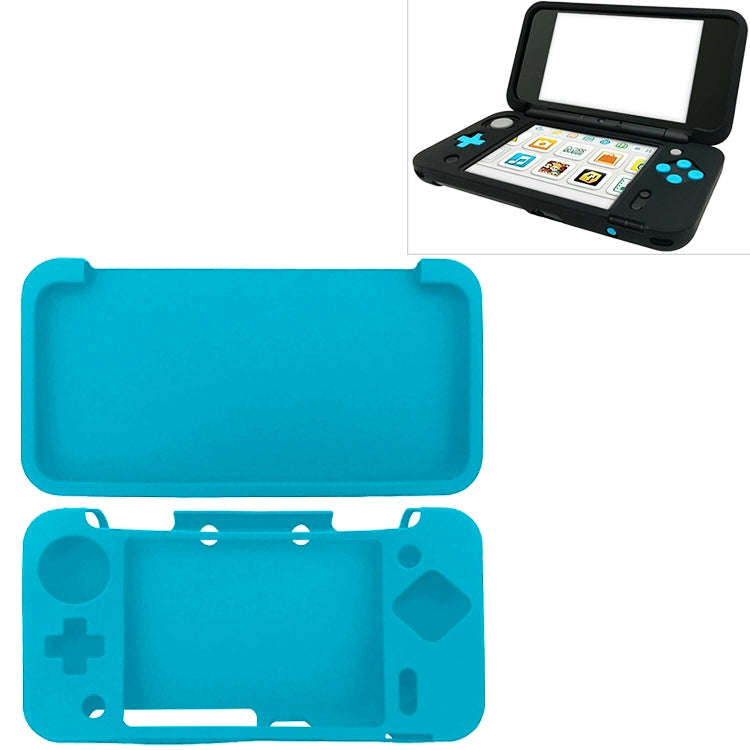 Host Silicone Protective Case for NEW 2DSLL( Blue)