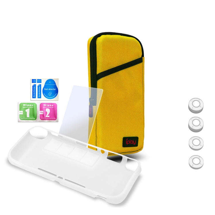 iplay Host Storage Bag Tempered Film + Rocker Cap + Protective Shell 7 in 1 Protection Bag Soft B...