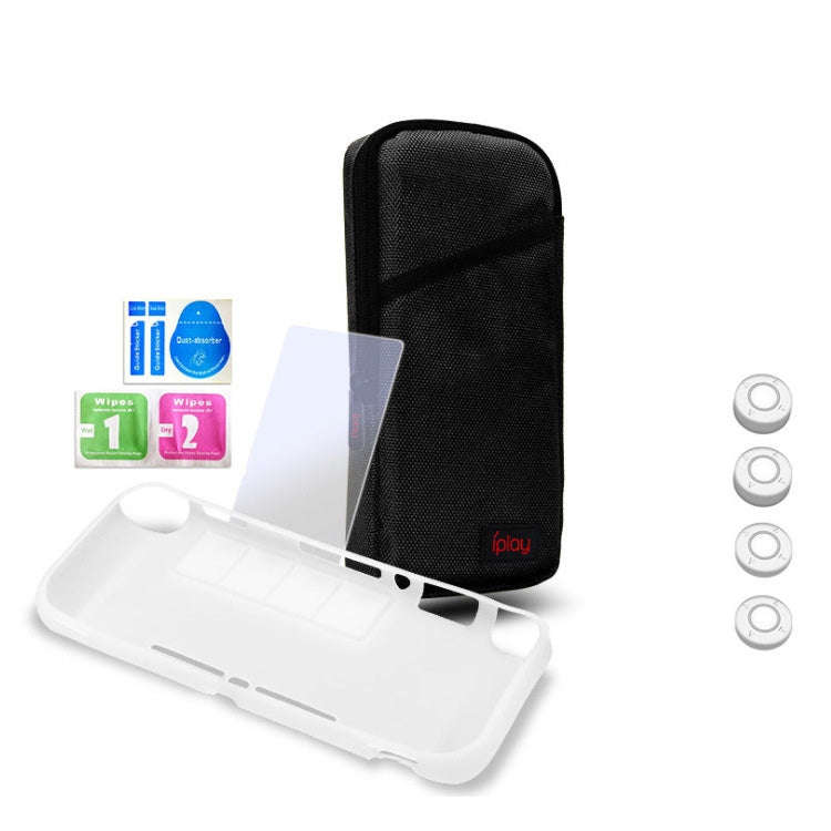 iplay Host Storage Bag Tempered Film + Rocker Cap + Protective Shell 7 in 1 Protection Bag Soft B...
