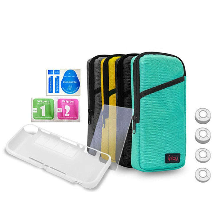 iplay Host Storage Bag Tempered Film + Rocker Cap + Protective Shell 7 in 1 Protection Bag Soft B...