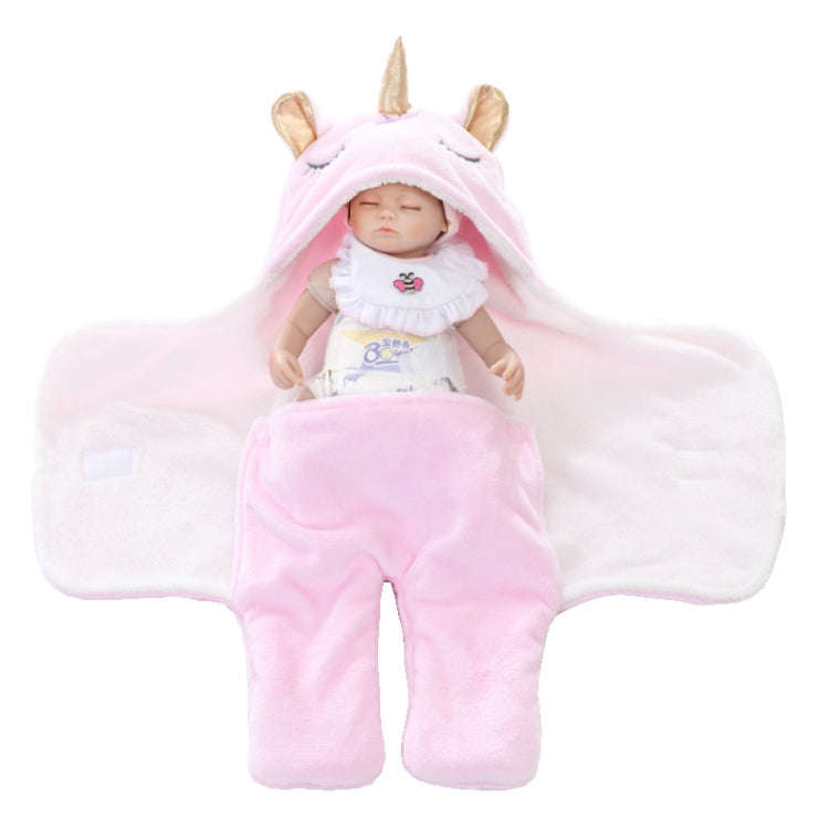 Winter Double Flannel Baby Blanket(Pink)