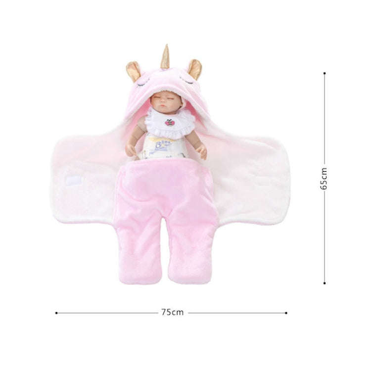 Winter Double Flannel Baby Blanket(Pink)