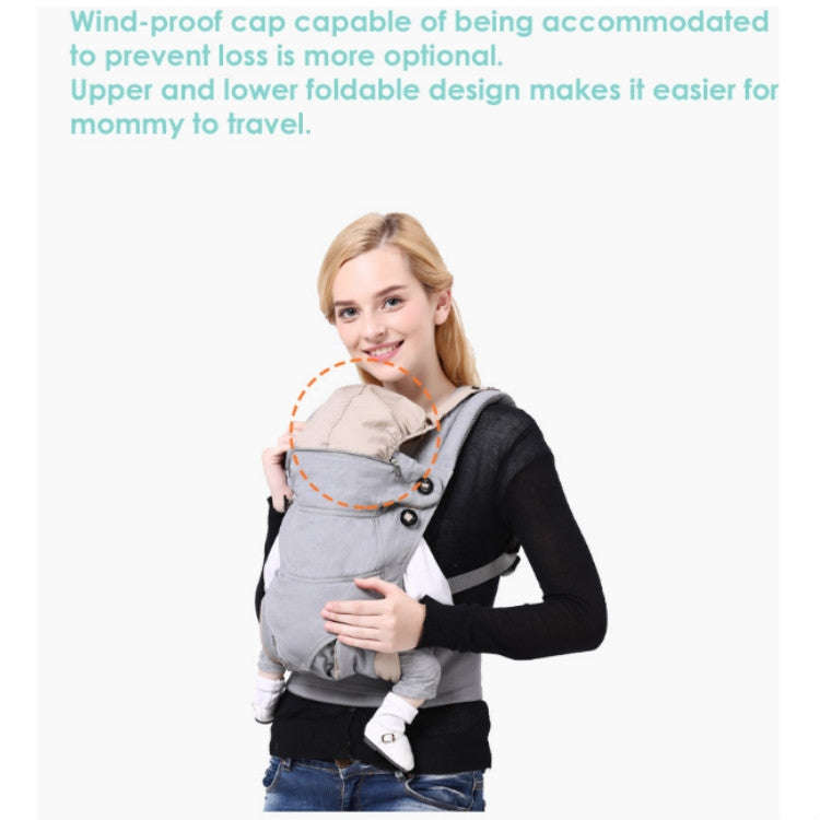 Four Seasons Multifunctional Baby Carrier(Breathable Azure Blue)