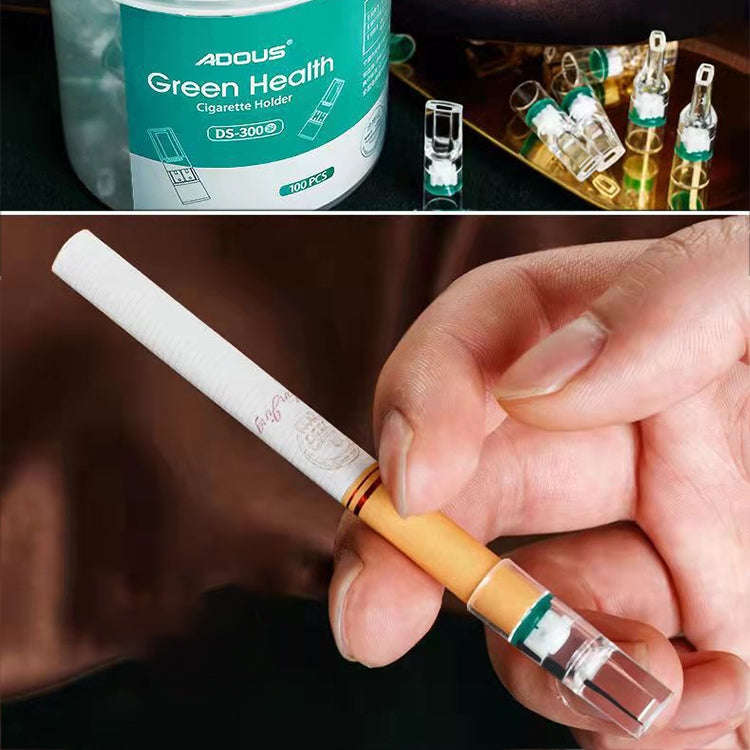 ADOUS Disposable Cigarette Holder Filter Canned Fine Smoke Converter