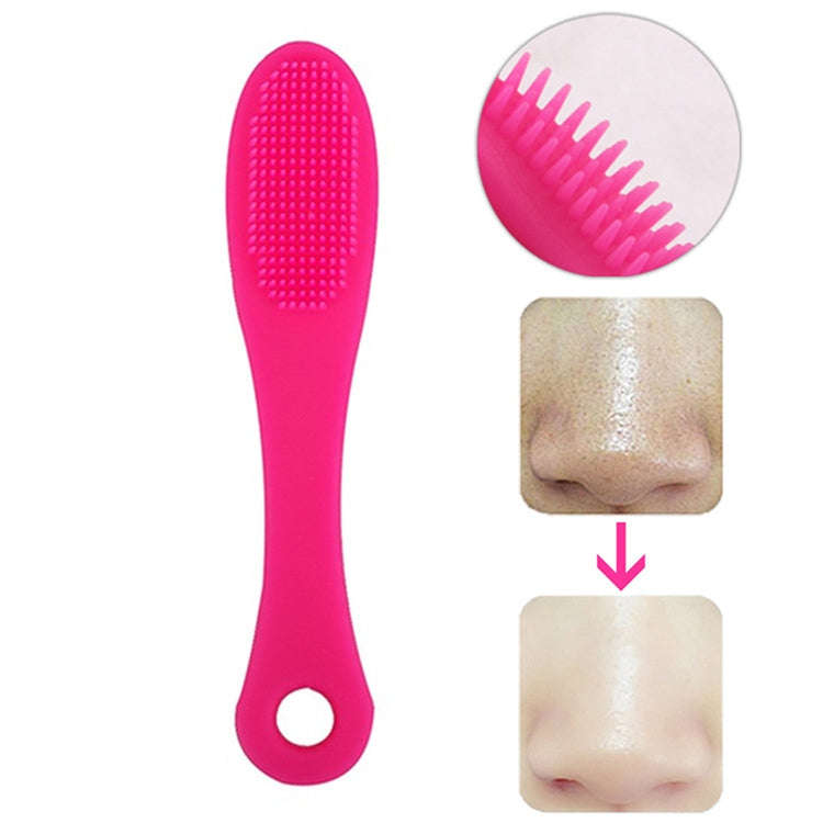 Blackhead Brush Face Cleansing Extractor Remover Tool Silicone Finger Massage Brush Face Exfoliat...