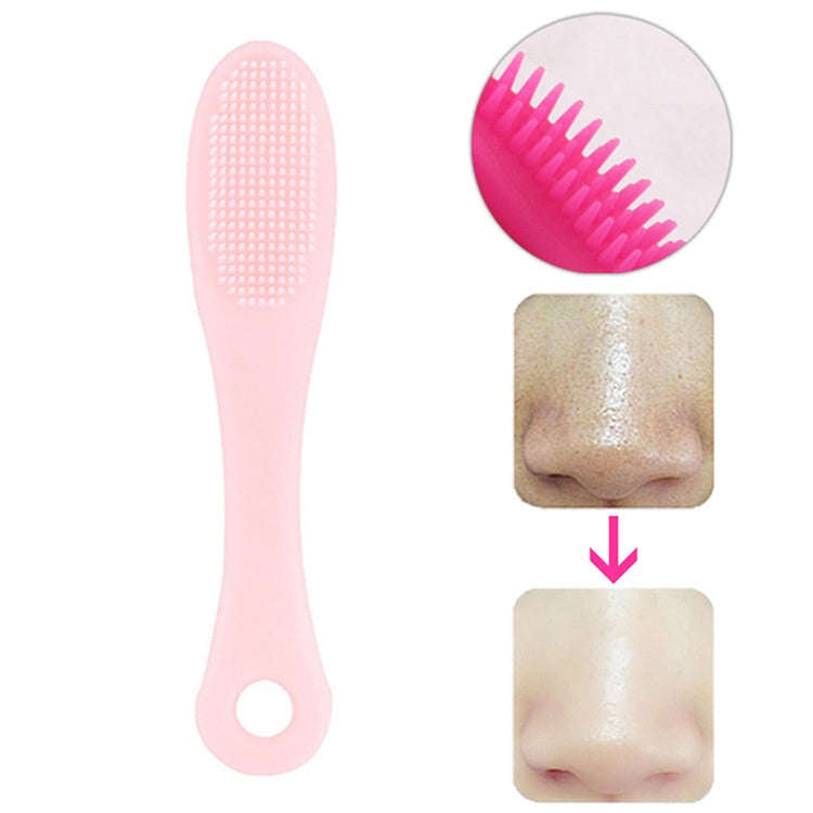 Blackhead Brush Face Cleansing Extractor Remover Tool Silicone Finger Massage Brush Face Exfoliat...