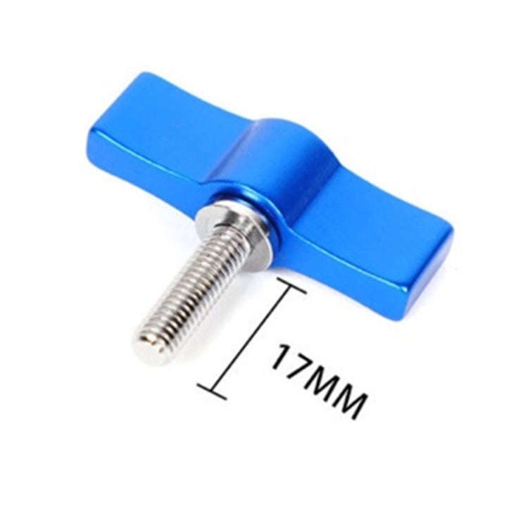 10PCS T-shaped Screw Multi-directional Adjustment Hand Screw Aluminum Alloy Handle Screw, Specifi...