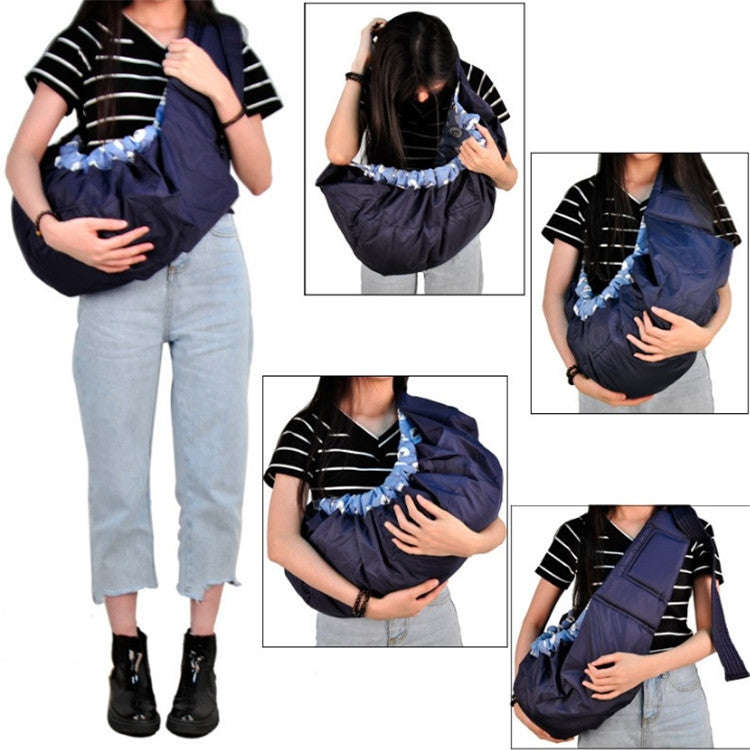 Newborn Baby Cross-body Harness Strap(Ocean Flower)