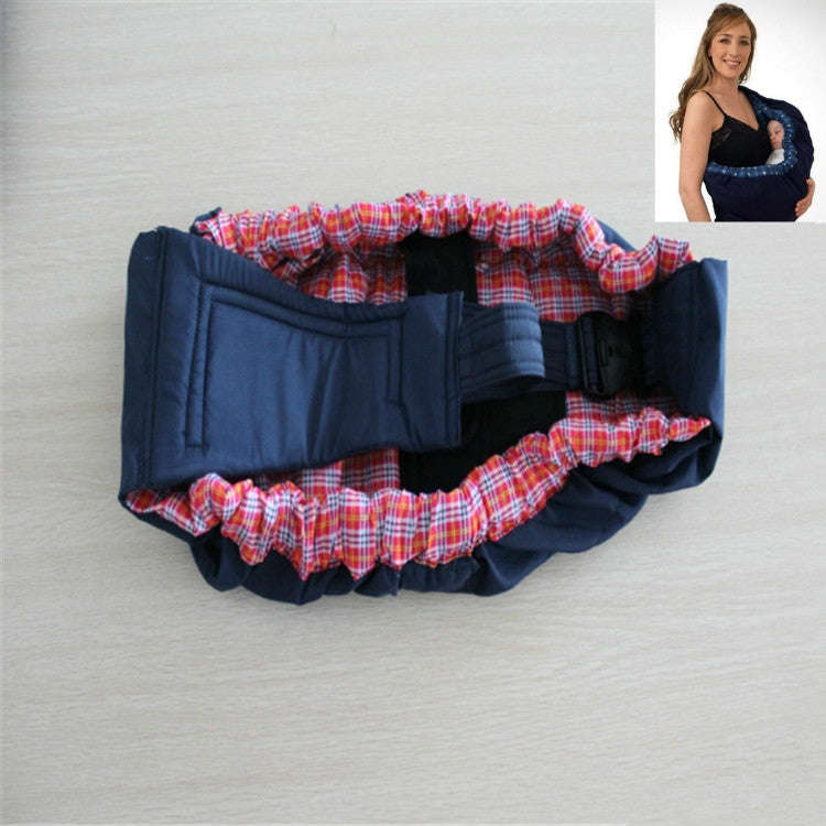 Newborn Baby Cross-body Harness Strap(Big Red Plaid)