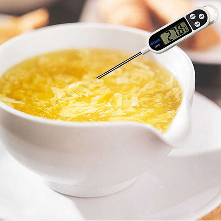 TP300 Food Temperature Counting Stainless Steel Plug-in Kitchen Electronic Digital Thermometer