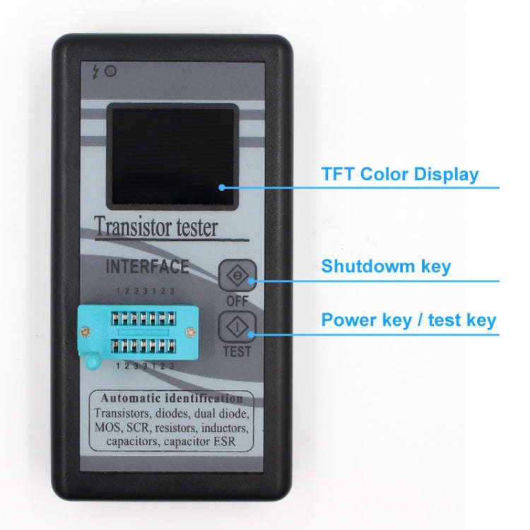 Color Screen Version Graphic Display M328 Transistor Tester Resistance Meter Inductance Meter Cap...