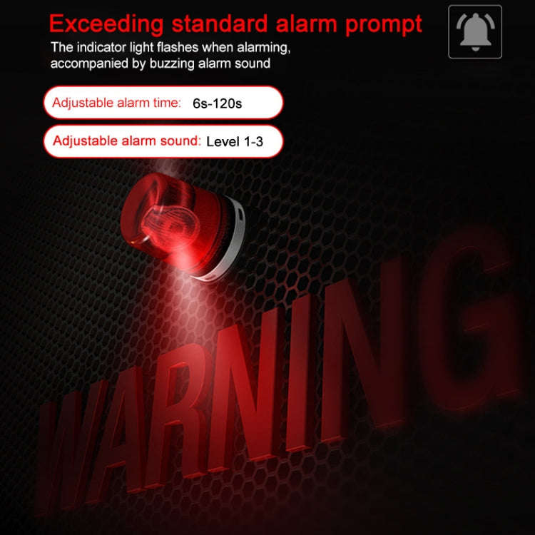 SNDWAY Wall-mounted 30~130dB Large Screen Digital Display Noise Decibel Monitoring Testers, Speci...