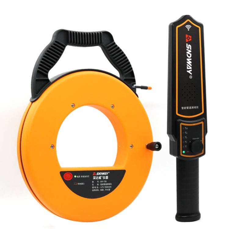 SNDWAY Pipe Scanner Thickness PVC Pipe Blockage Width Measuring Instrument, Specification:SW720 S...