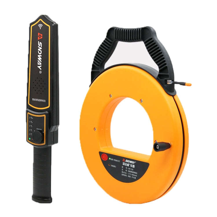 SNDWAY Pipe Scanner Thickness PVC Pipe Blockage Width Measuring Instrument, Specification:SW720 S...