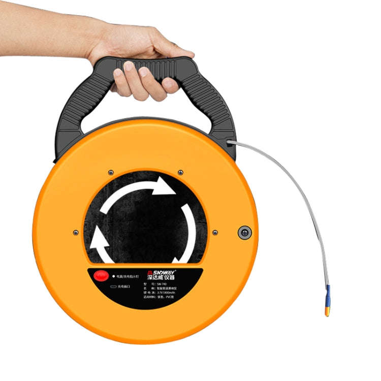 SNDWAY Pipe Scanner Thickness PVC Pipe Blockage Width Measuring Instrument, Specification:SW720 S...