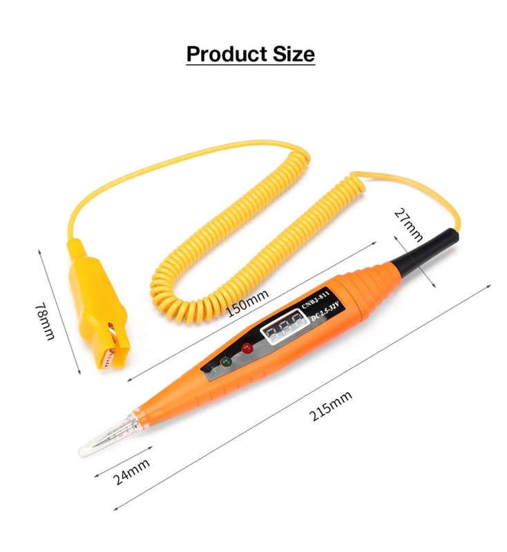 Auto Circuit Repair Digital Display Test Pen Repair Line Induction Test Pen Car Test Pen Test Lig...