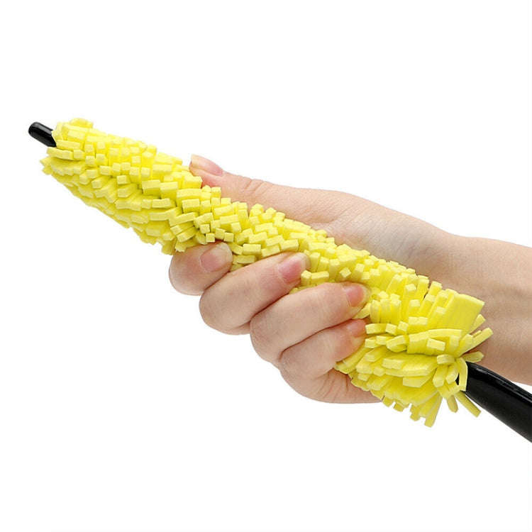 Universal Auto Car Accessories Car Rims Care Tire Wheel Washing Brush Plastic Handle Vehicle Whee...