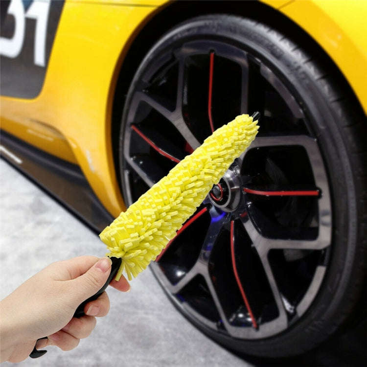Universal Auto Car Accessories Car Rims Care Tire Wheel Washing Brush Plastic Handle Vehicle Whee...