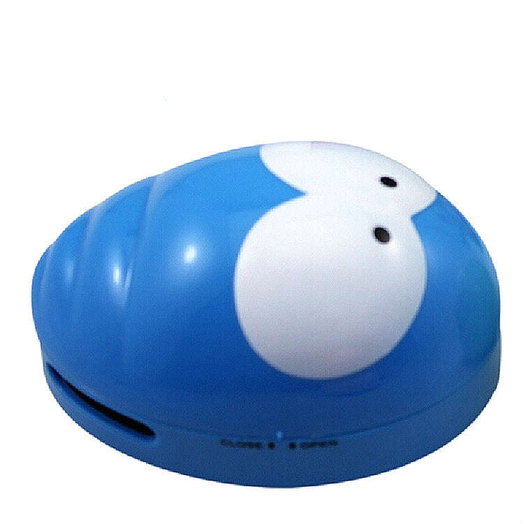 Portable Cute Mini Beetle Desktop Keyboard Cleaner(Blue)