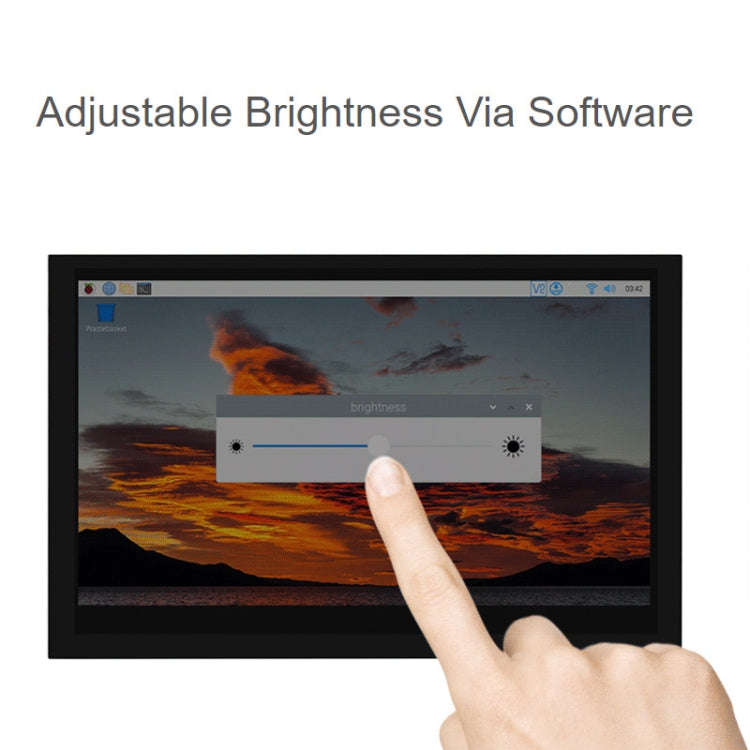 Waveshare 4.3 Inch DSI Display 800×480 Pixel IPS Display Panel, Style:Touch Display