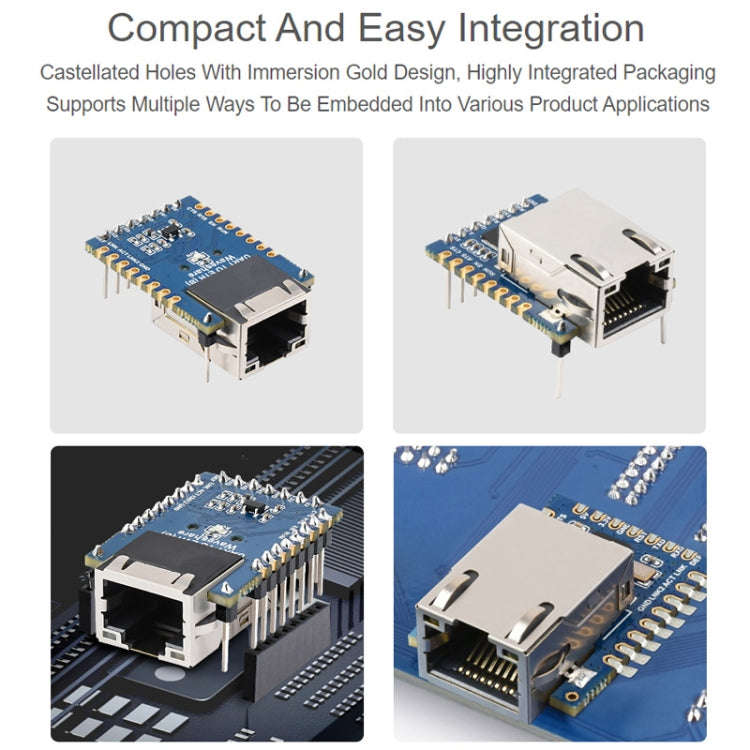 Waveshare UART TO ETH (B) TTL UART To Ethernet Mini Module
