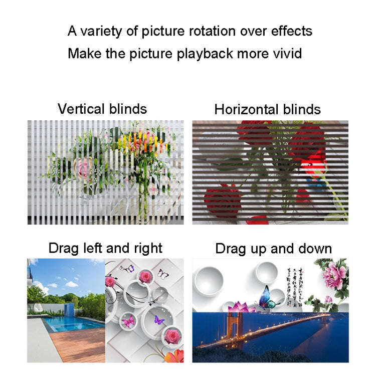 DPF-1201 12 inch 1280x800 Resolution Wall Mounted Advertising Machine LCD Electronic Photo Frame,...