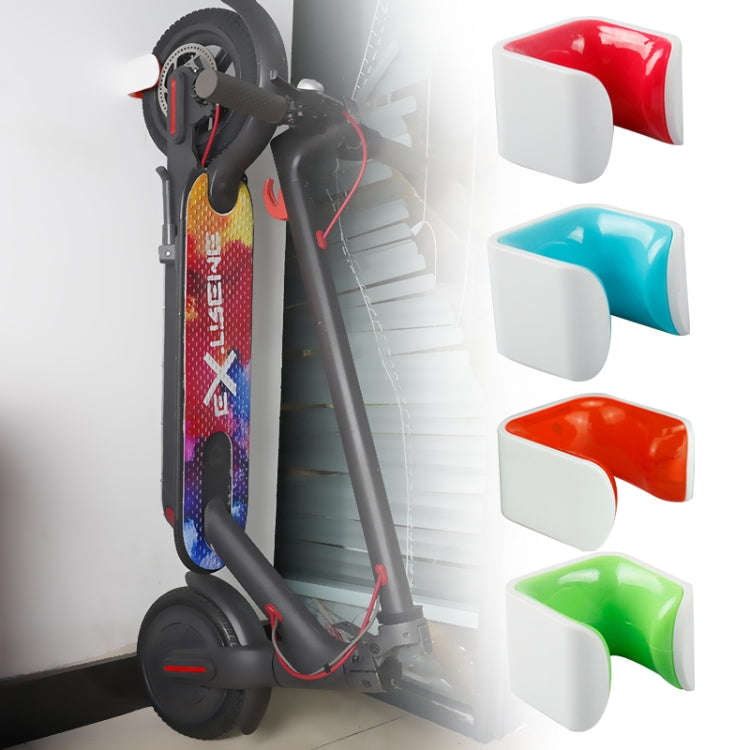Electric Scooter Creative Parking Wall-mounted Bracket for Xiaomi ES1 / ES2 / ES4(Rose Red)