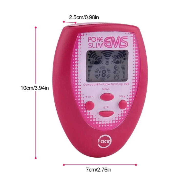 Facial Body Care Electronic Beauty Machine Massager Face Instrument(Red)