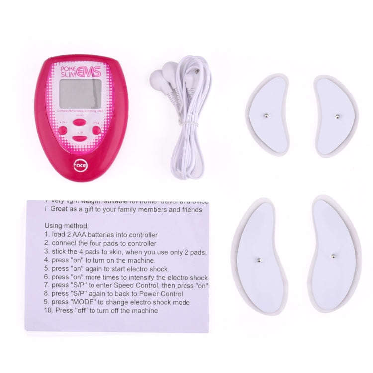 Facial Body Care Electronic Beauty Machine Massager Face Instrument(Red)