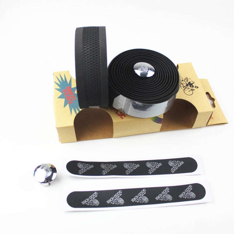 PROMEND Road Bike Handlebar Embossed Hollow Breathable Sweat-absorbent Anti-slip Tape(Mesh wrap)