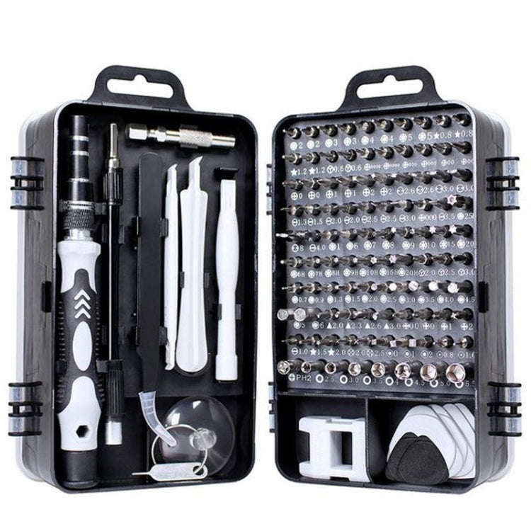 110 in 1 Magnetic Plum Screwdriver Mobile Phone Disassembly Repair Tool(Black)