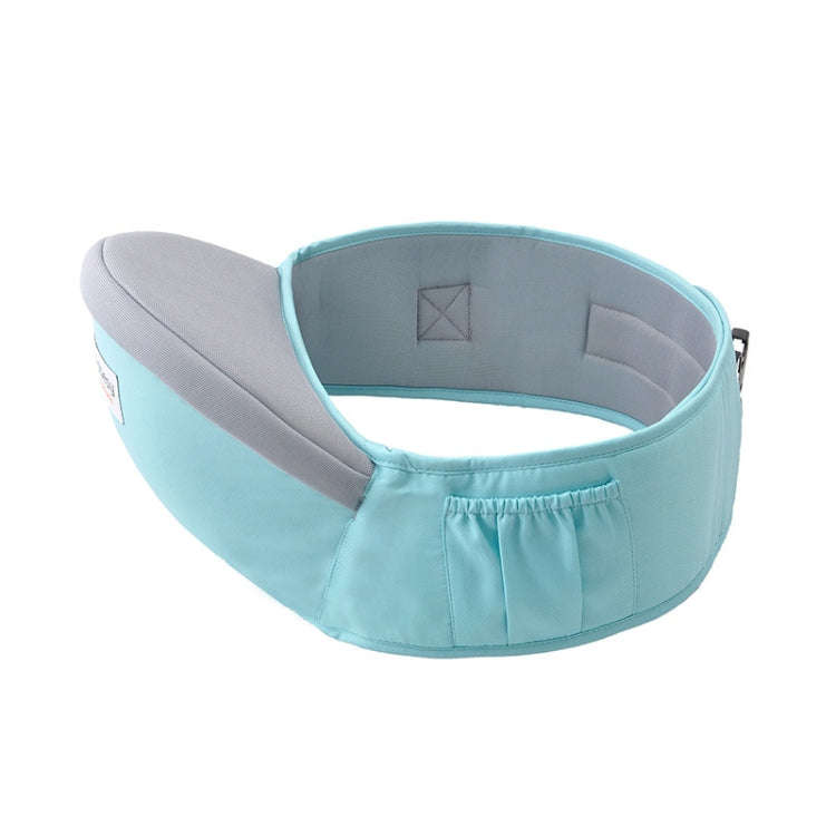 Waist belt Baby Carrier Waist Stool Walkers Baby Sling Hold Waist Belt Backpack(Light Blue)