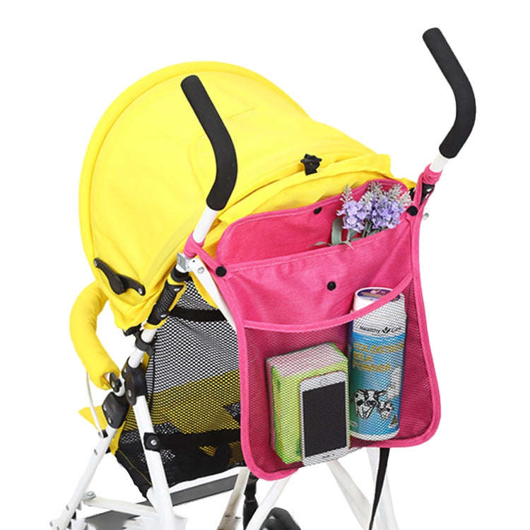 Baby Trolley Net Bag Storage Bag Universal Baby Care(Red)