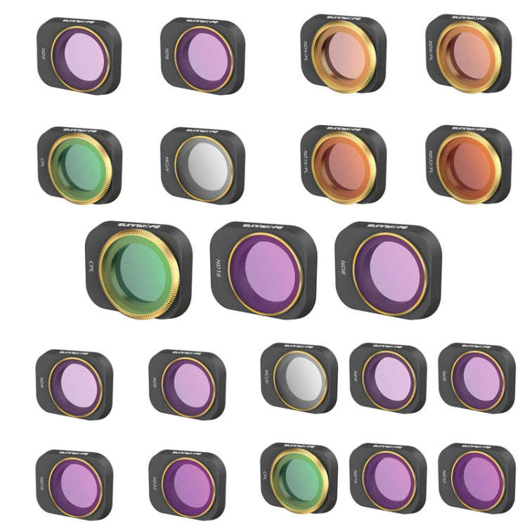 4 PCS / Set ND4+ND8+ND16+ND32 Sunnylife MM3-FI411 For Mini 3 Pro Adjustable Filter