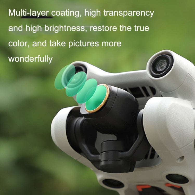 4 PCS / Set ND4+ND8+ND16+ND32 Sunnylife MM3-FI411 For Mini 3 Pro Adjustable Filter